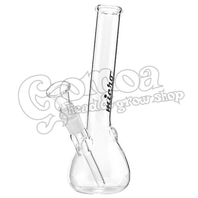 Micro glass rounded bong (16 cm)